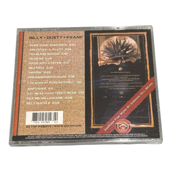 ZZ Top – XXX / BLUES ROCK / CLASSIC ROCK CD - Picture 10 of 13